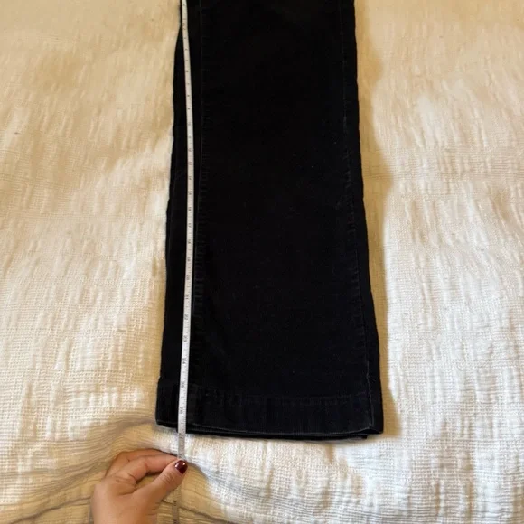 Everlane Corduroy Straight-Leg Pants – Black (Size 8) - Picture 12 of 12